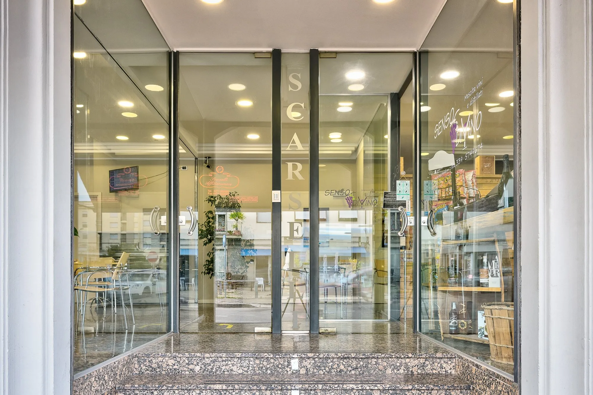 Ingresso della struttura